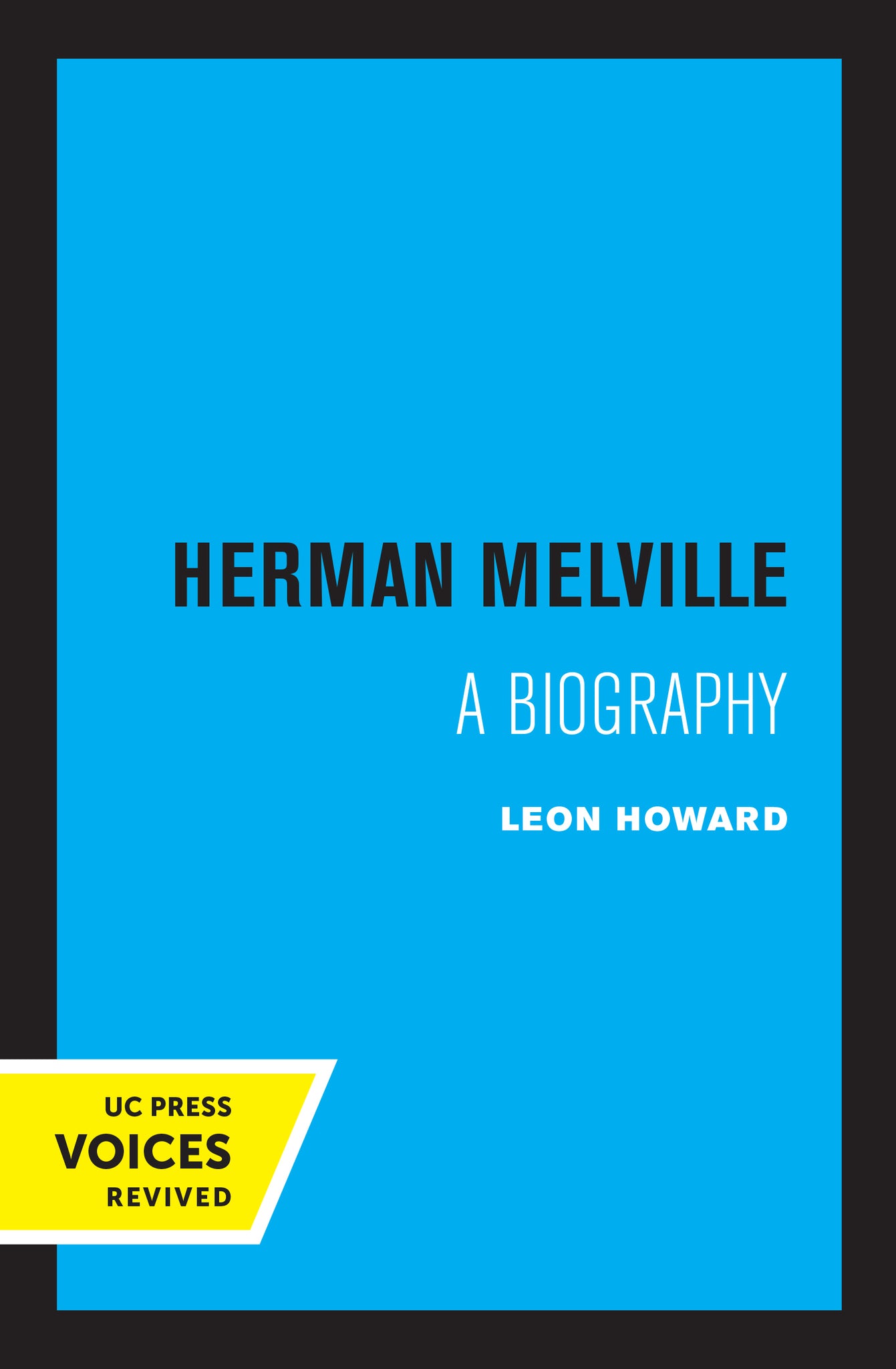 Cover image for Herman Melville ISBN 9780520334137