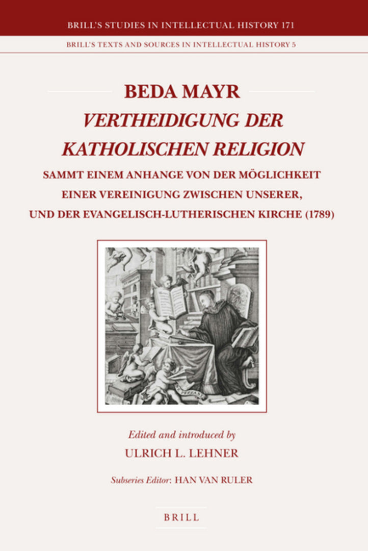 Cover image for Beda Mayr, Vertheidigung der katholischen Religion (1789) ISBN 9789004173187
