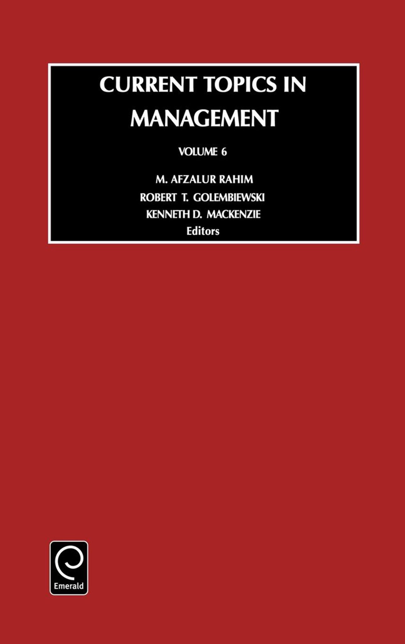 Current Topics in Management