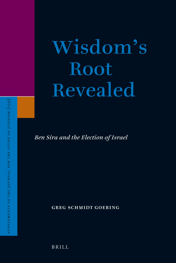 Cover image for Wisdom’s Root Revealed ISBN 9789004165793