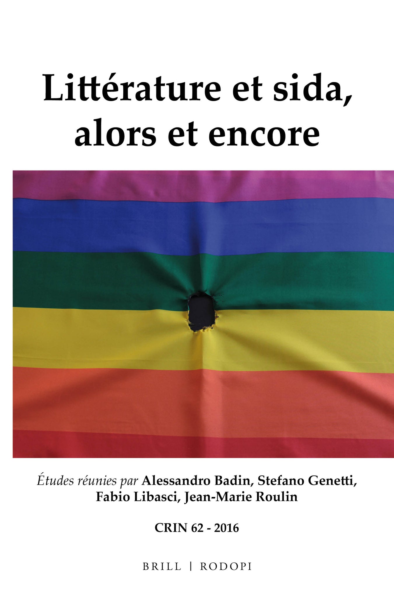 Cover image for Littérature et sida, alors et encore ISBN 9789004322790