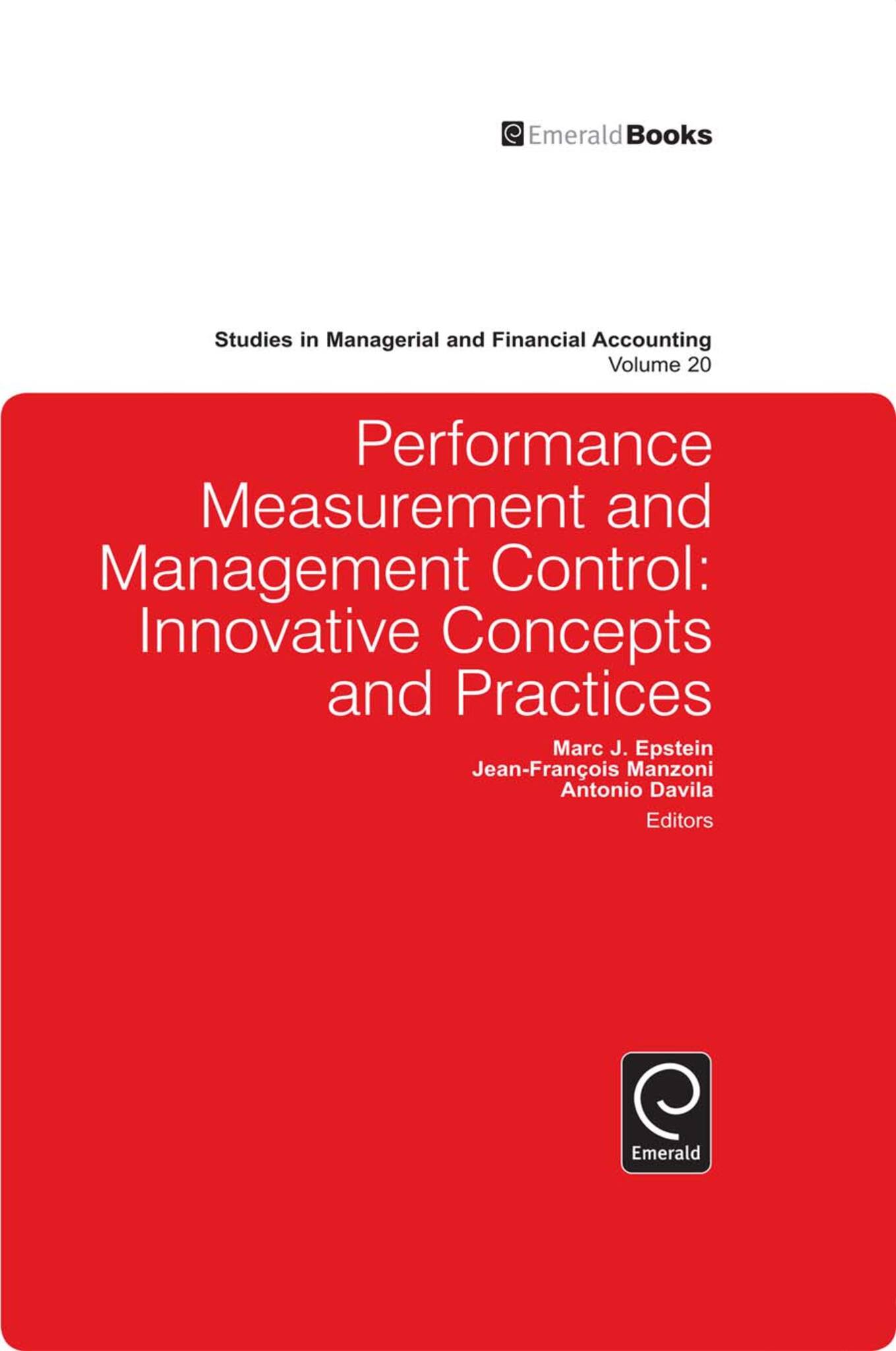 Performance Measurement and Management Control