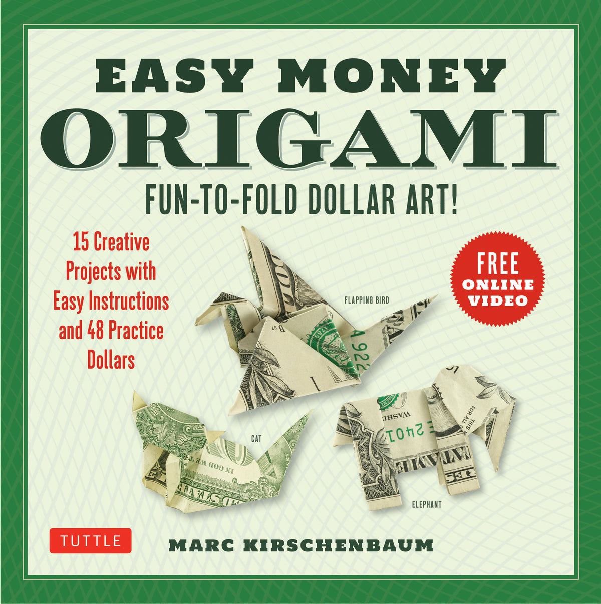 Cover image for Easy Money Origami Kit ISBN 9780804850995