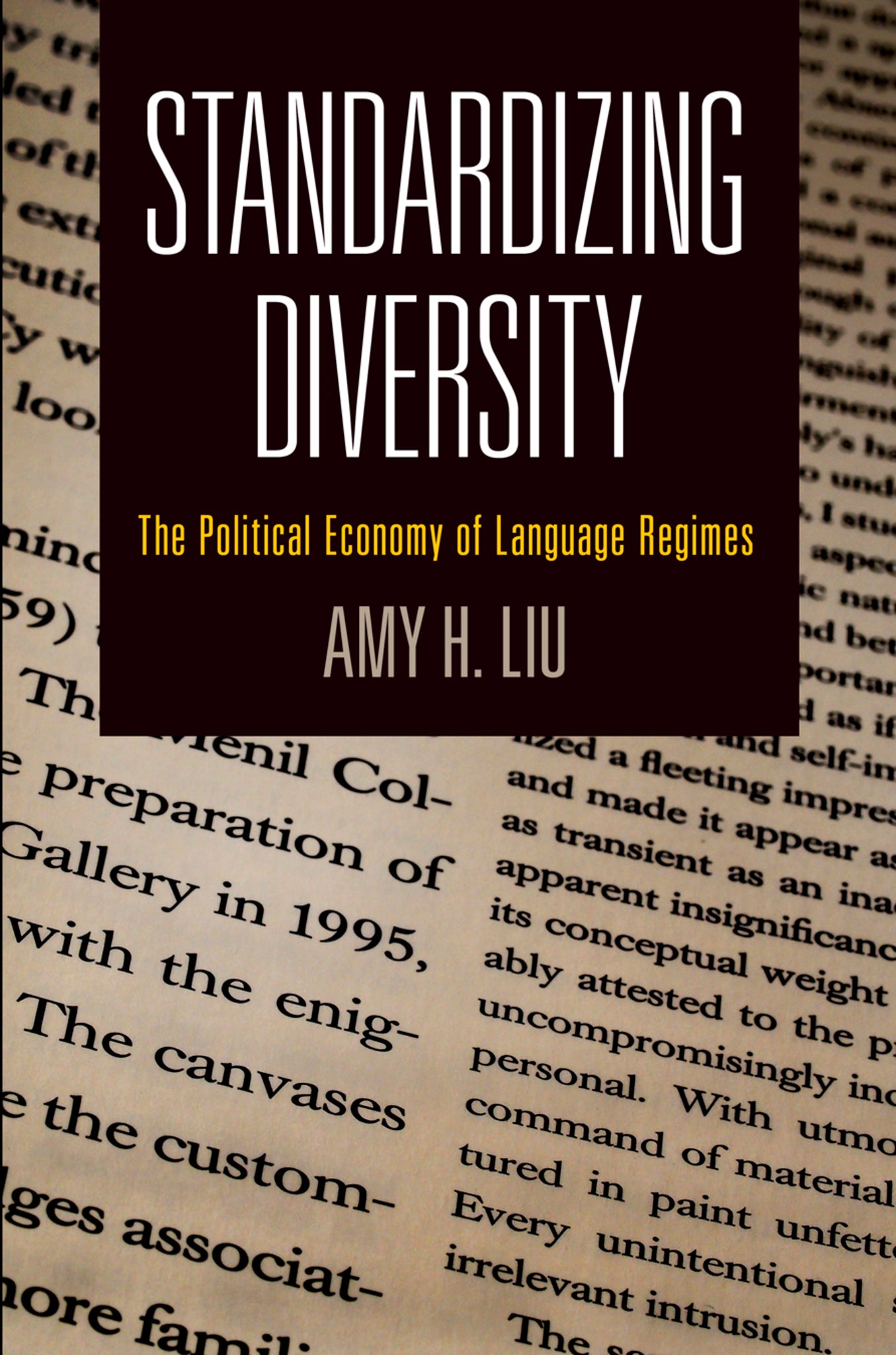 Cover image for Standardizing Diversity ISBN 9780812246728
