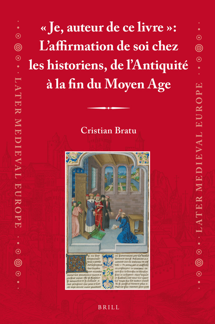 Cover image for « Je, auteur de ce livre » ISBN 9789004380394