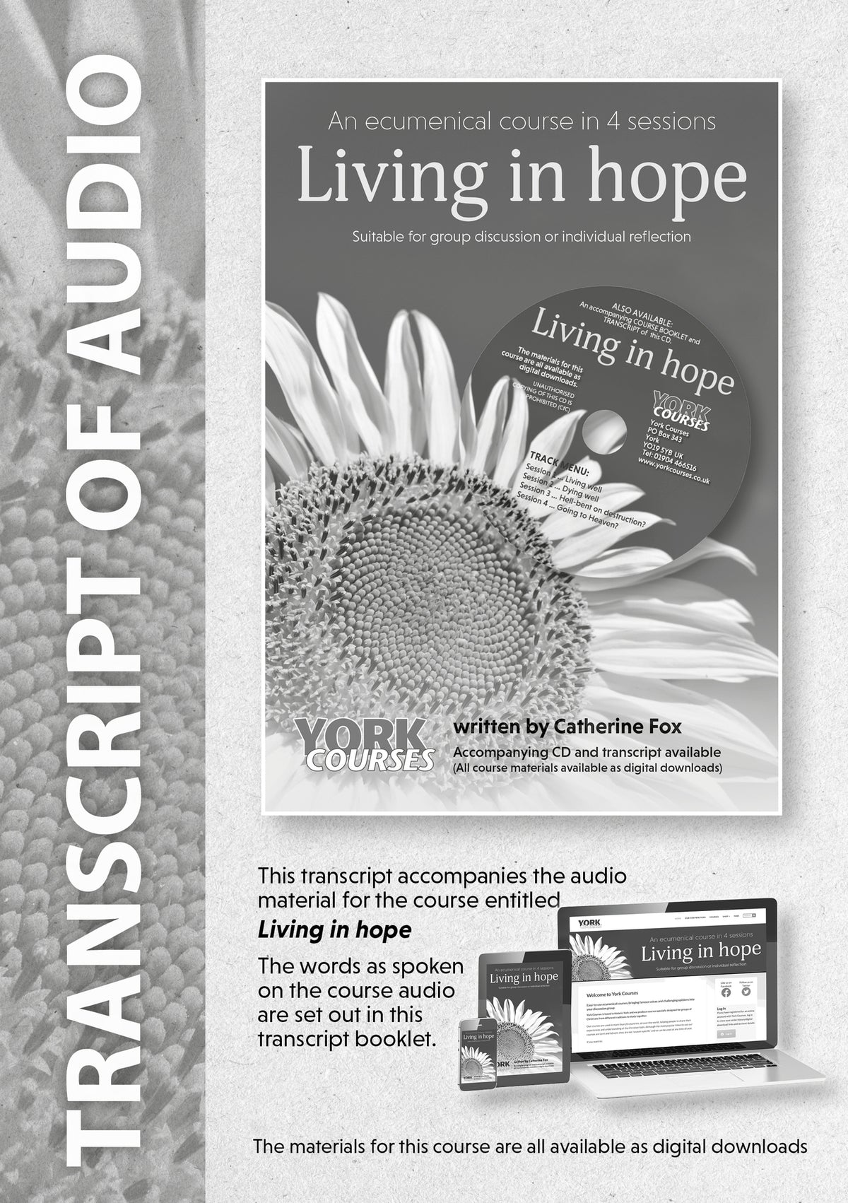 Cover image for Living in Hope ISBN 9781909107595
