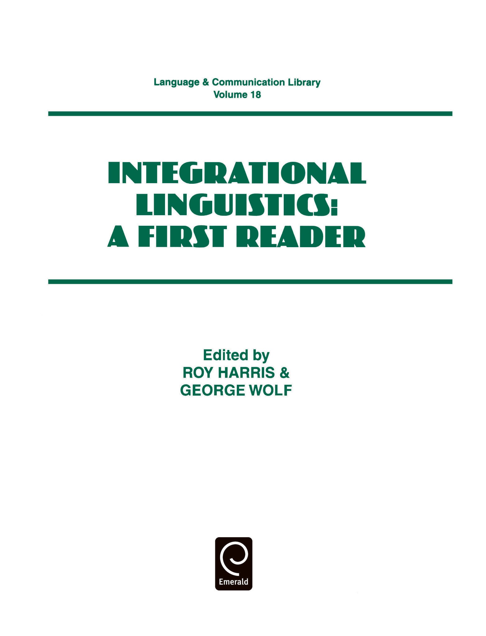 Integrational Linguistics