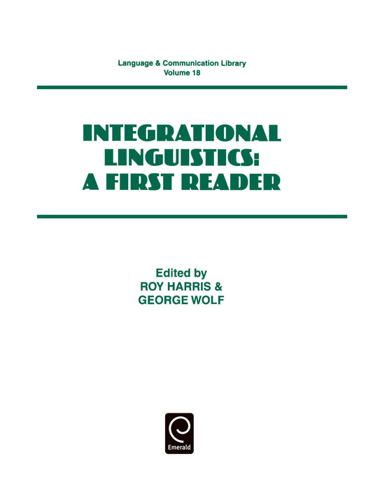 Integrational Linguistics
