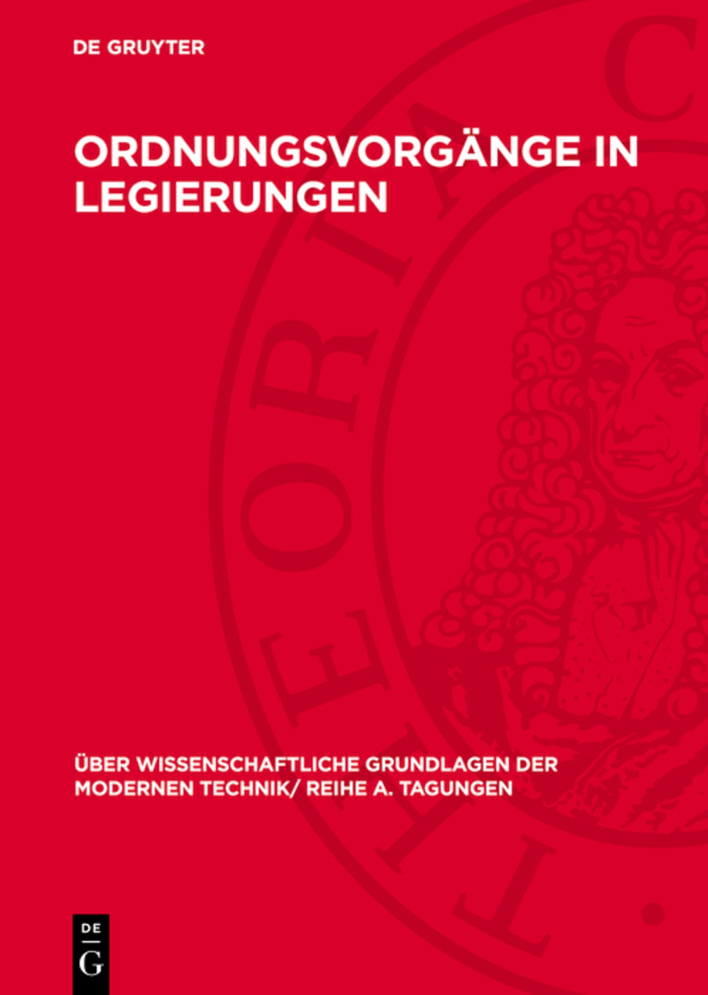 Ordnungsvorgänge in Legierungen