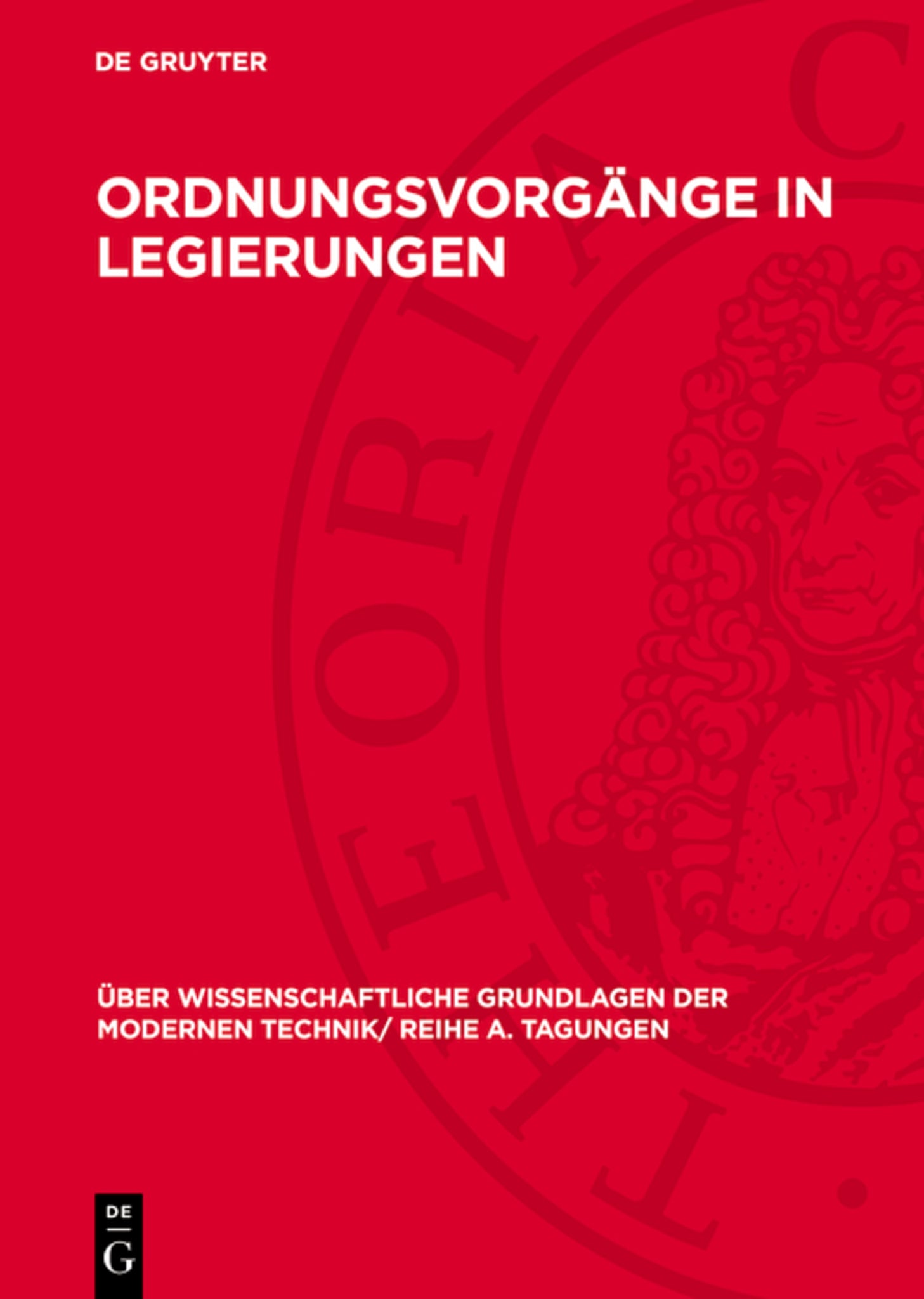 Ordnungsvorgänge in Legierungen