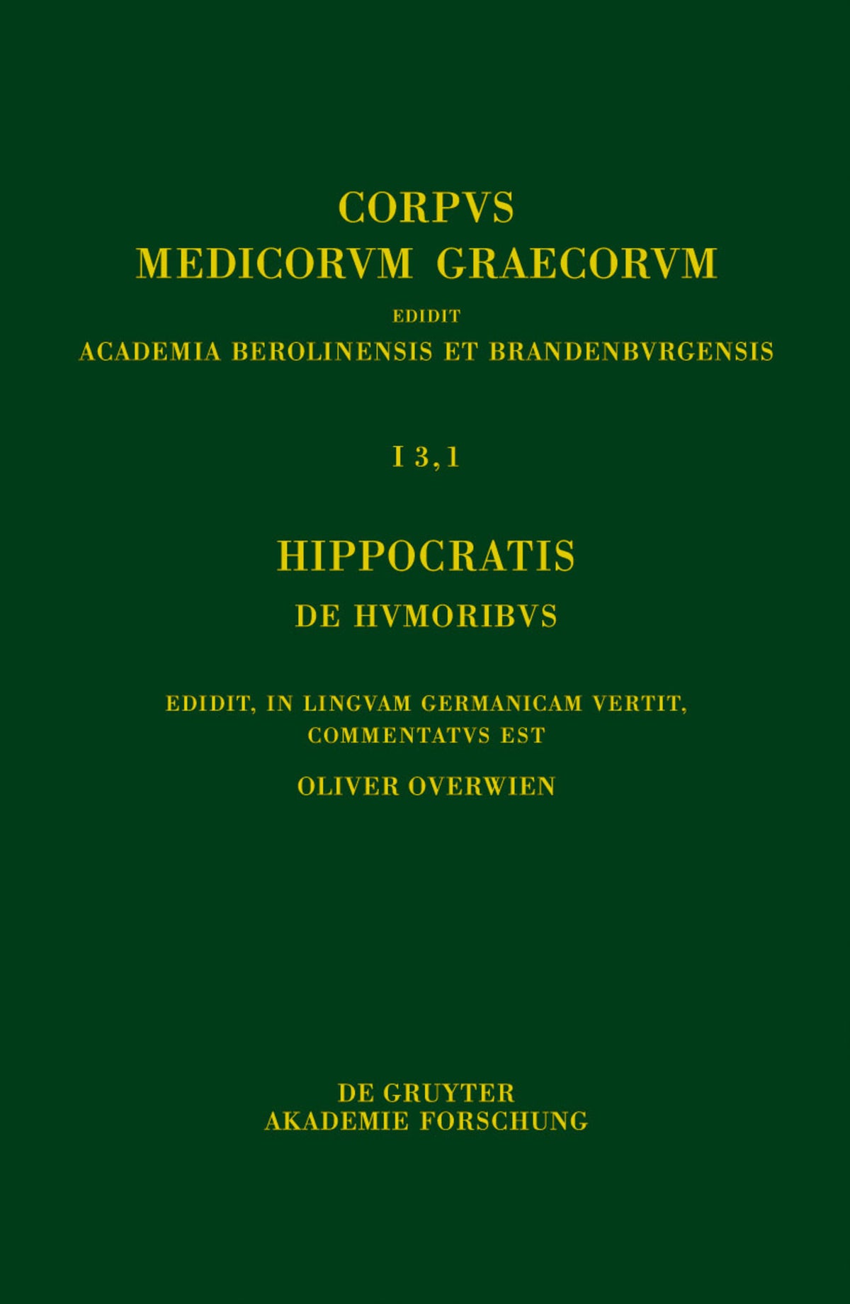 Hippocratis De humoribus