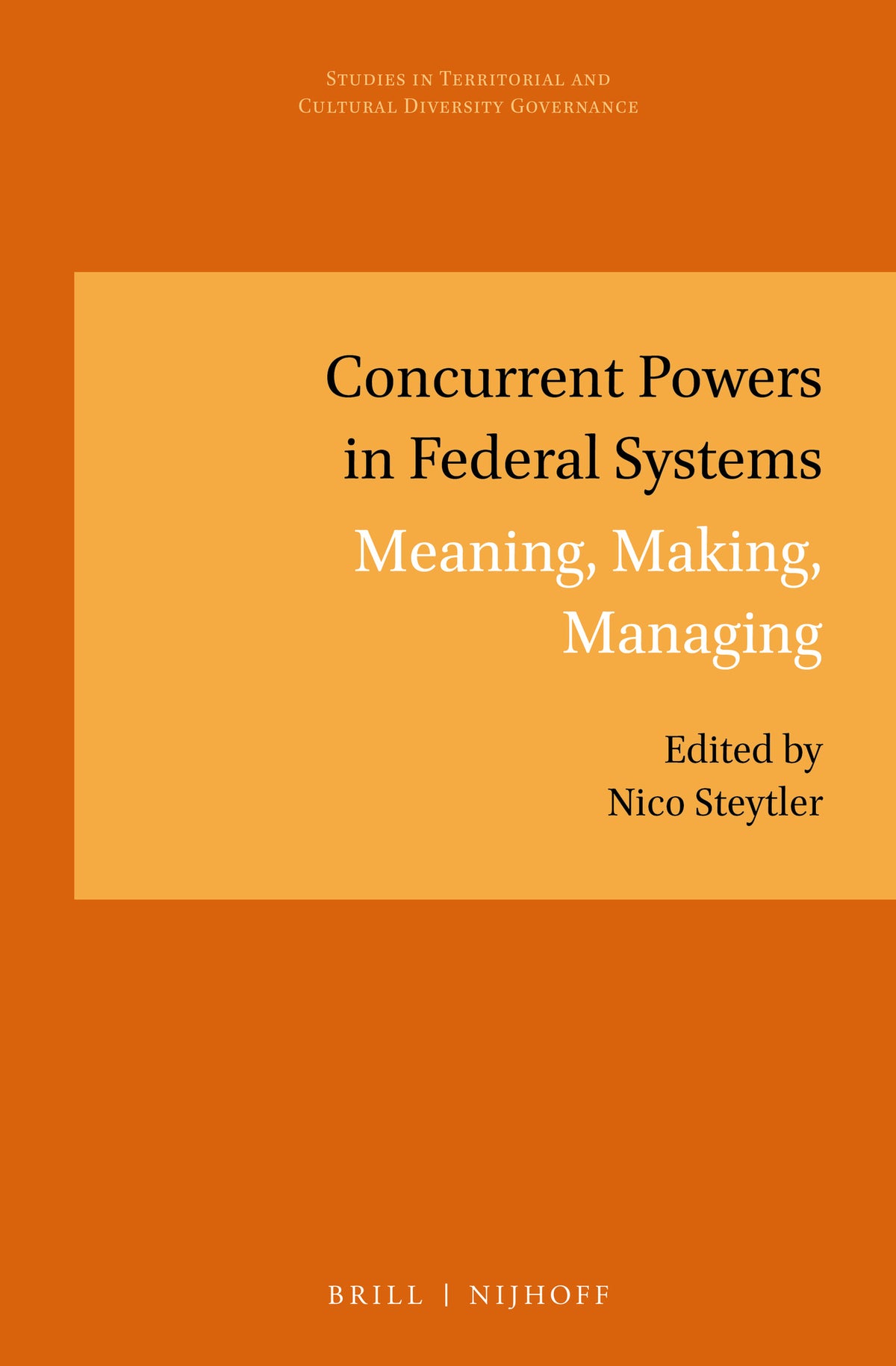 Concurrent Powers in Federal Systems