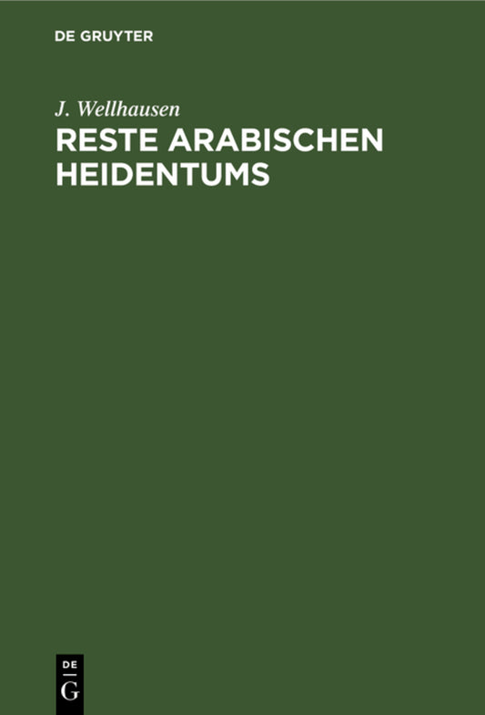Reste arabischen Heidentums