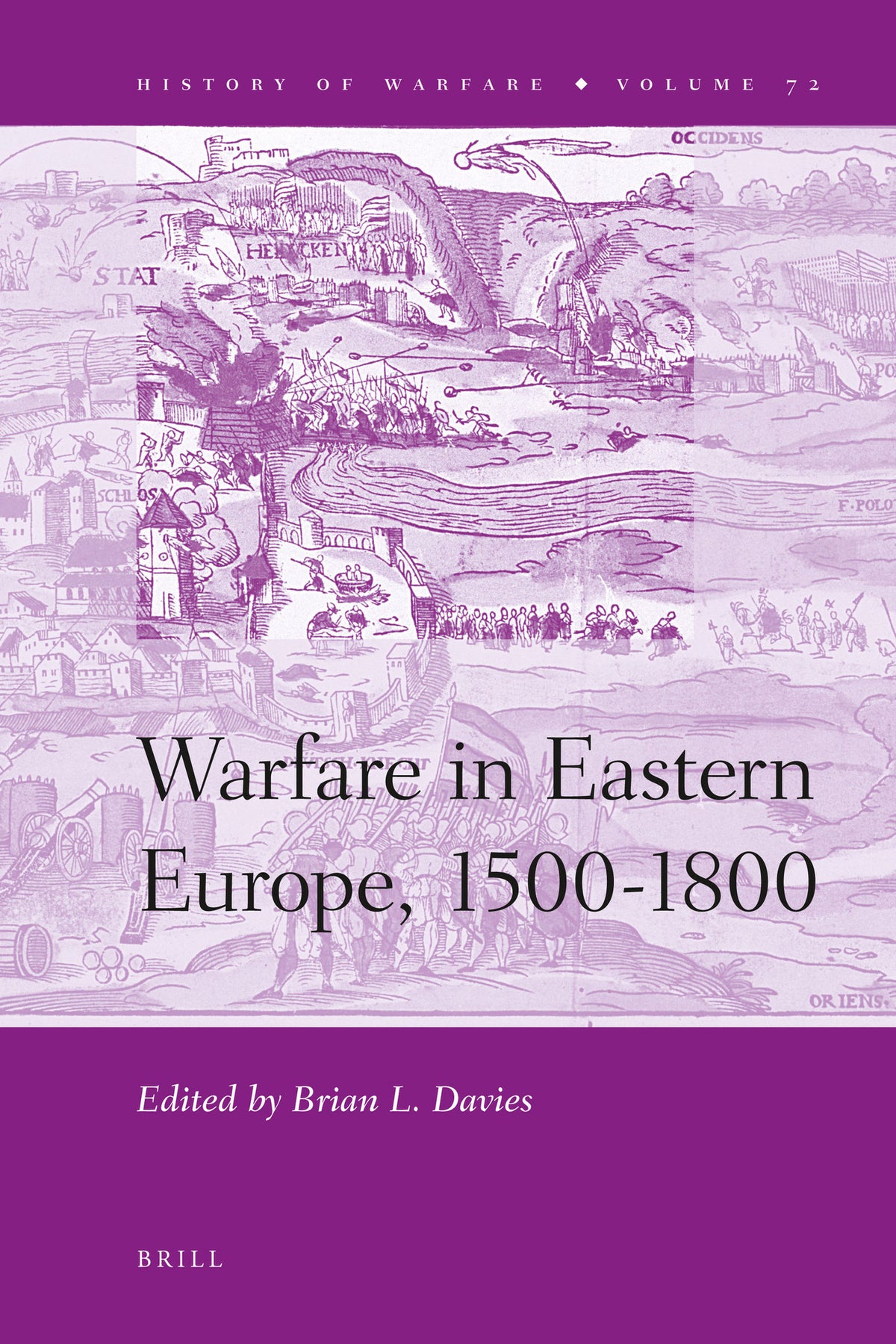 Cover image for Warfare in Eastern Europe, 1500-1800 ISBN 9789004221963