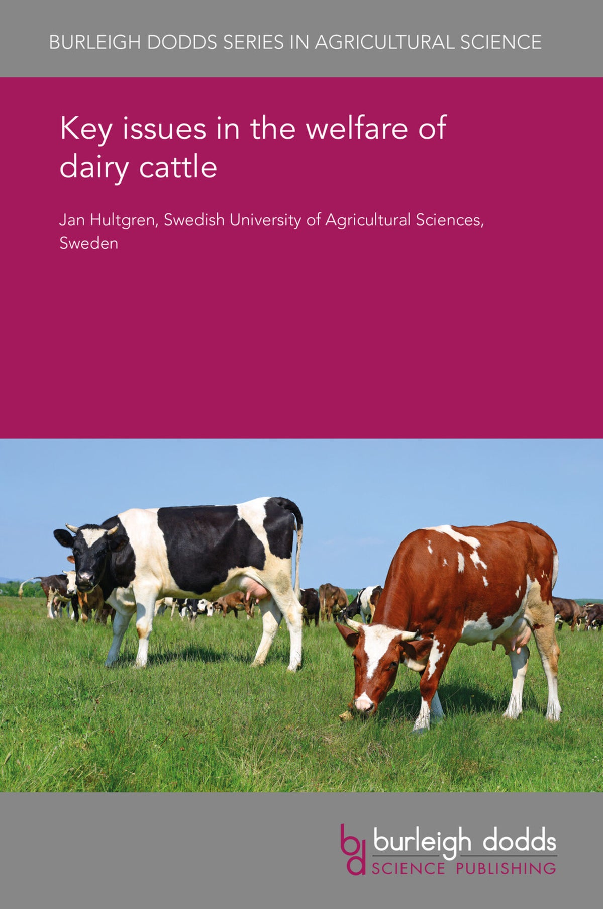 Cover image for Key issues in the welfare of dairy cattle ISBN 9781838791599