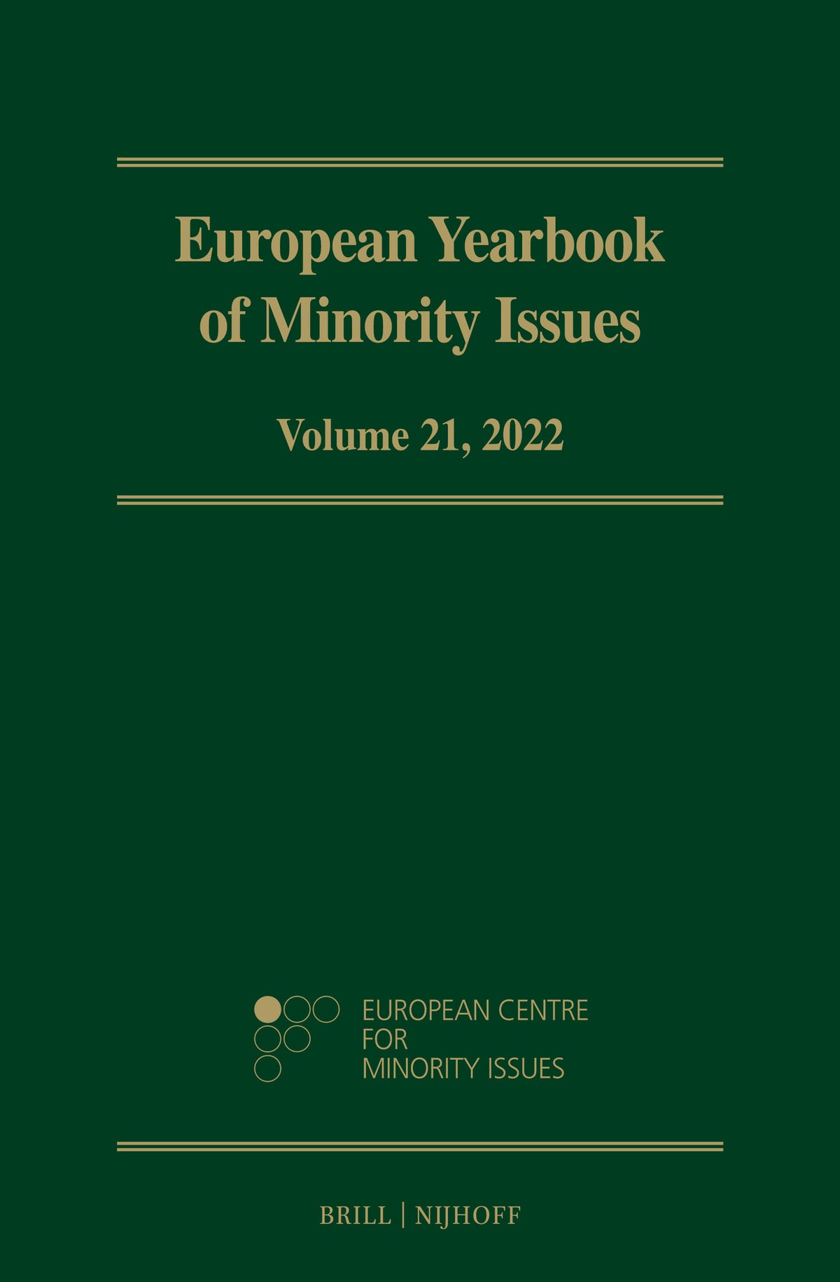 European Yearbook of Minority Issues, Volume 21 (2022)