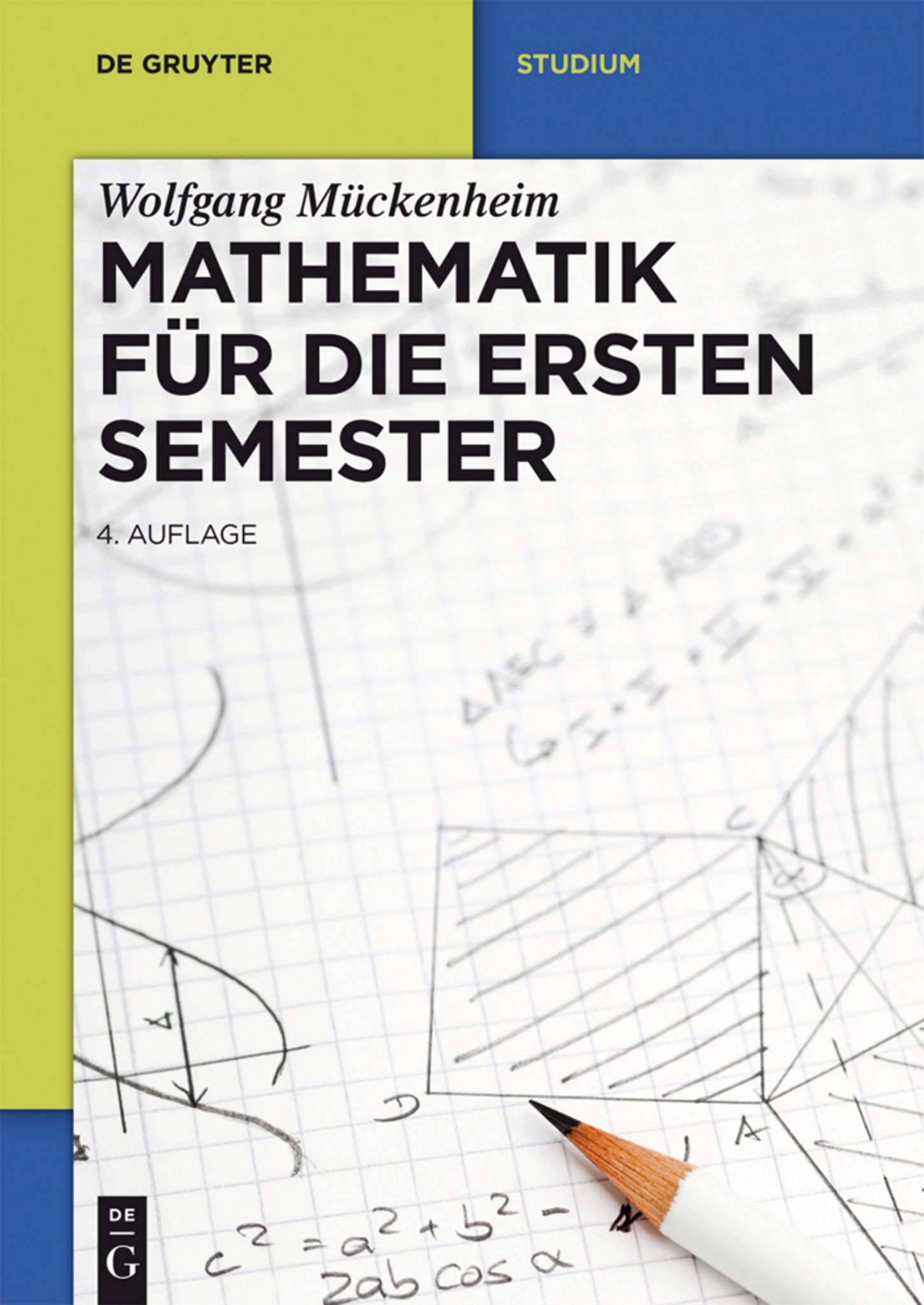 Cover image for Mathematik für die ersten Semester ISBN 9783110377330