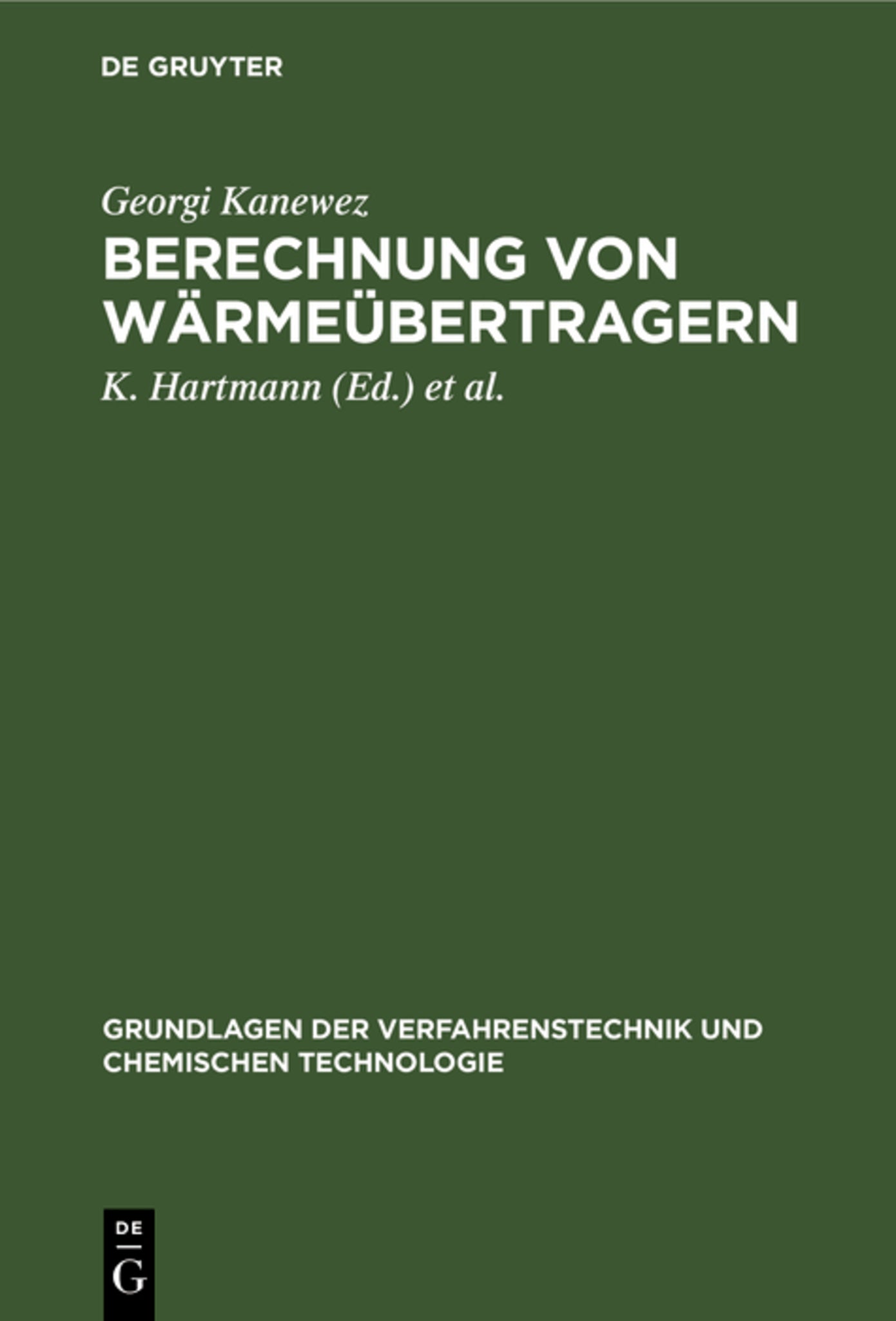 Berechnung von Wärmeübertragern