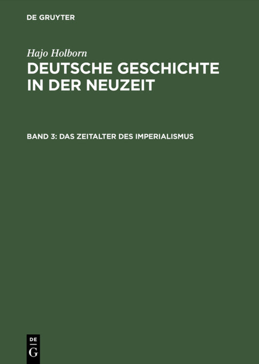 Das Zeitalter des Imperialismus