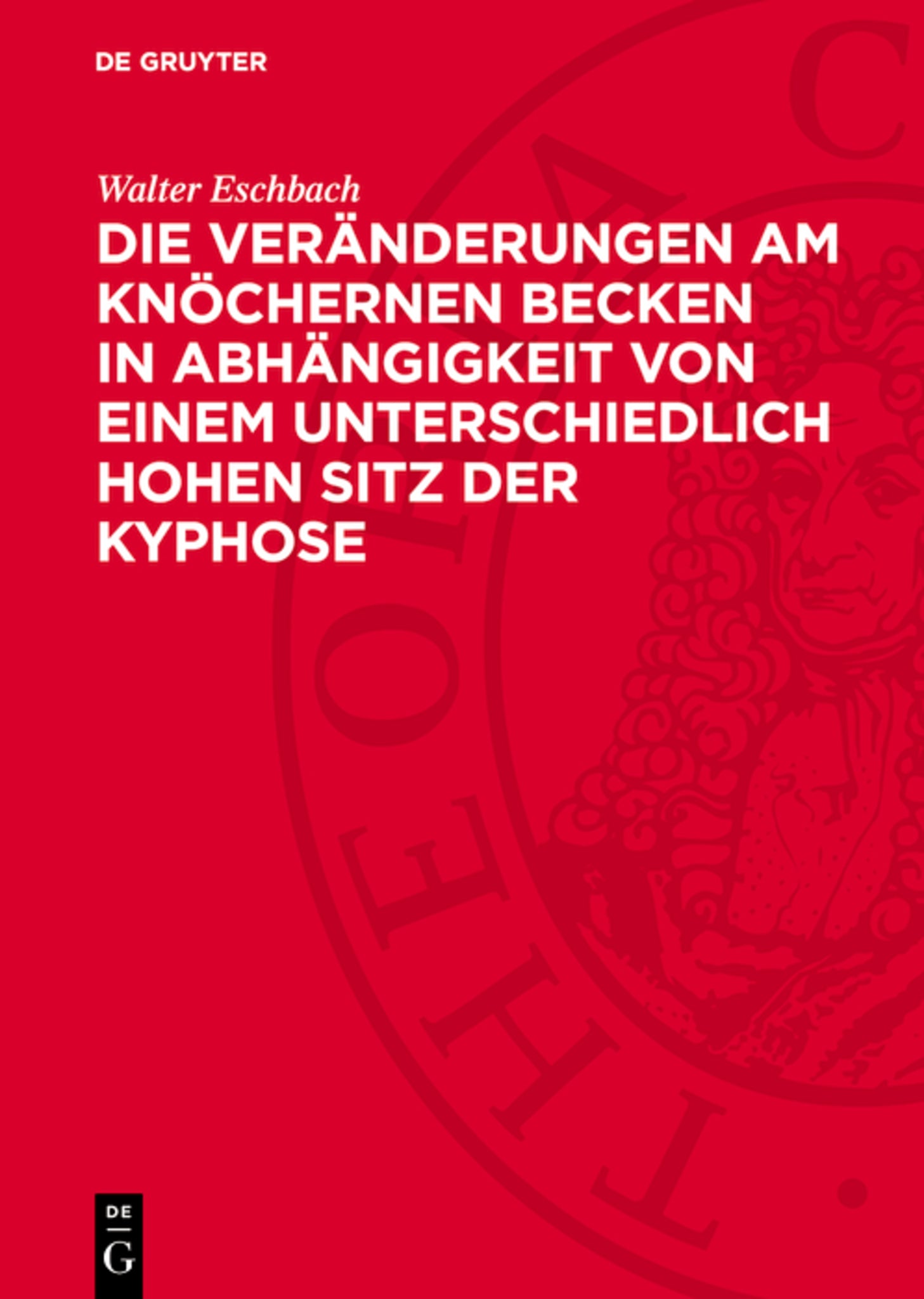 Die Veränderungen am knöchernen Becken in Abhängigkeit von einem unterschiedlich Hohen Sitz der Kyphose