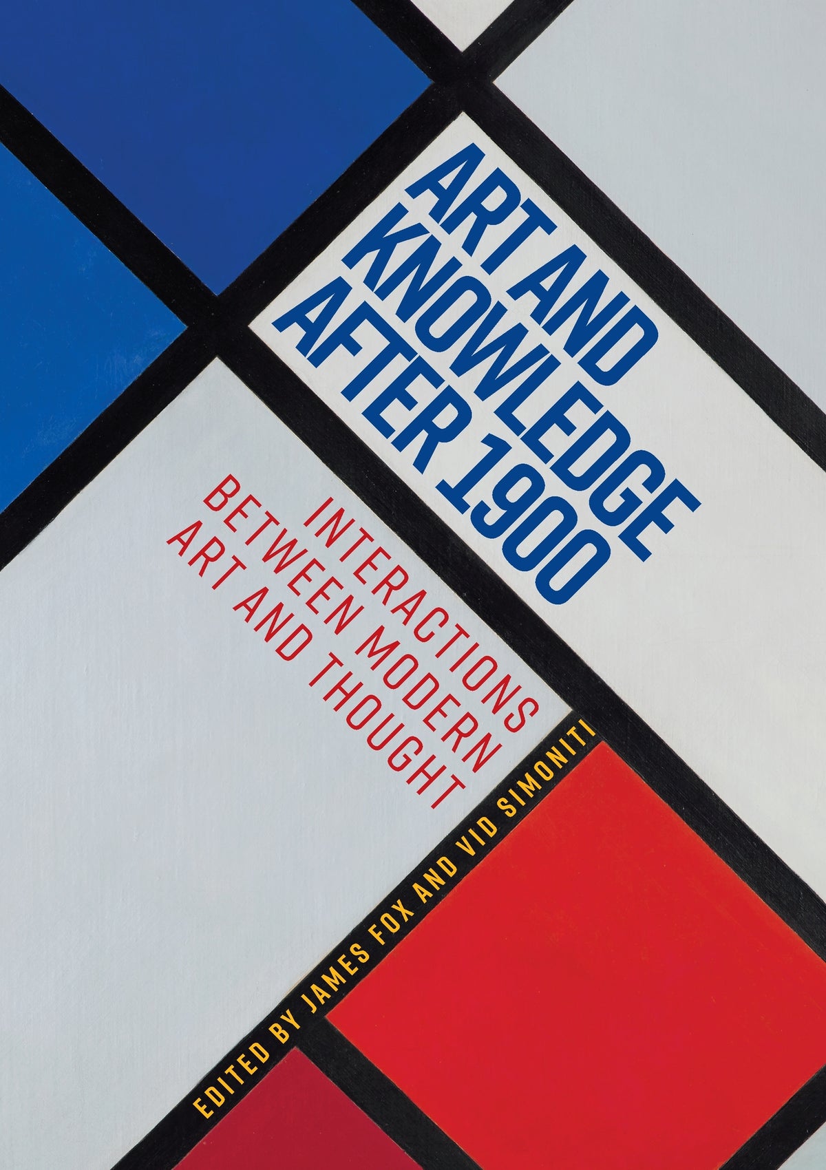 Cover image for Art and knowledge after 1900 ISBN 9781526164278