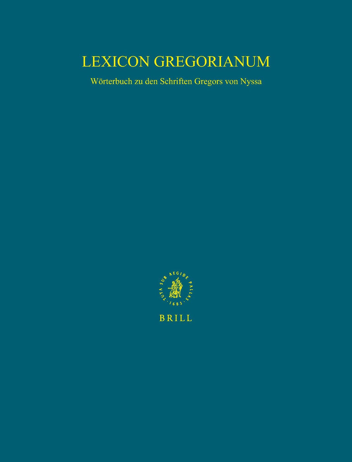 Lexicon Gregorianum (10 Vols.)