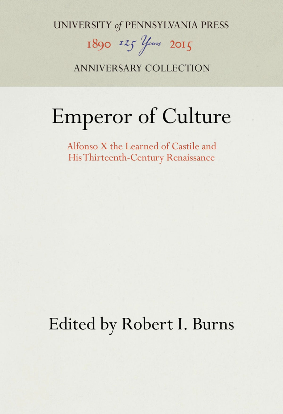 Cover image for Emperor of Culture ISBN 9781512800951