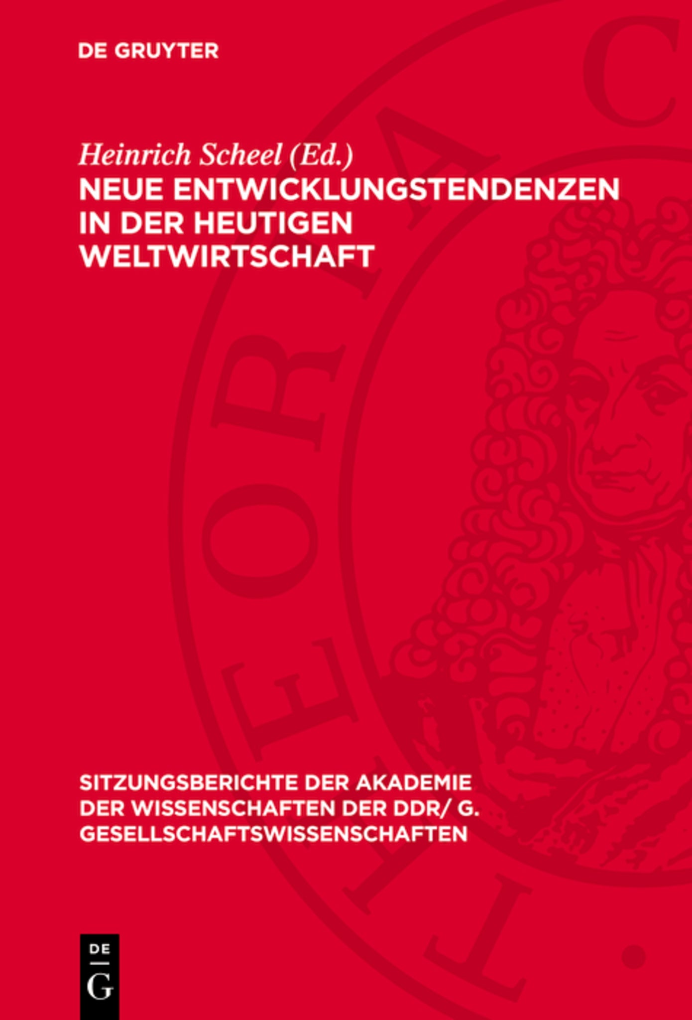Neue Entwicklungstendenzen in der heutigen Weltwirtschaft