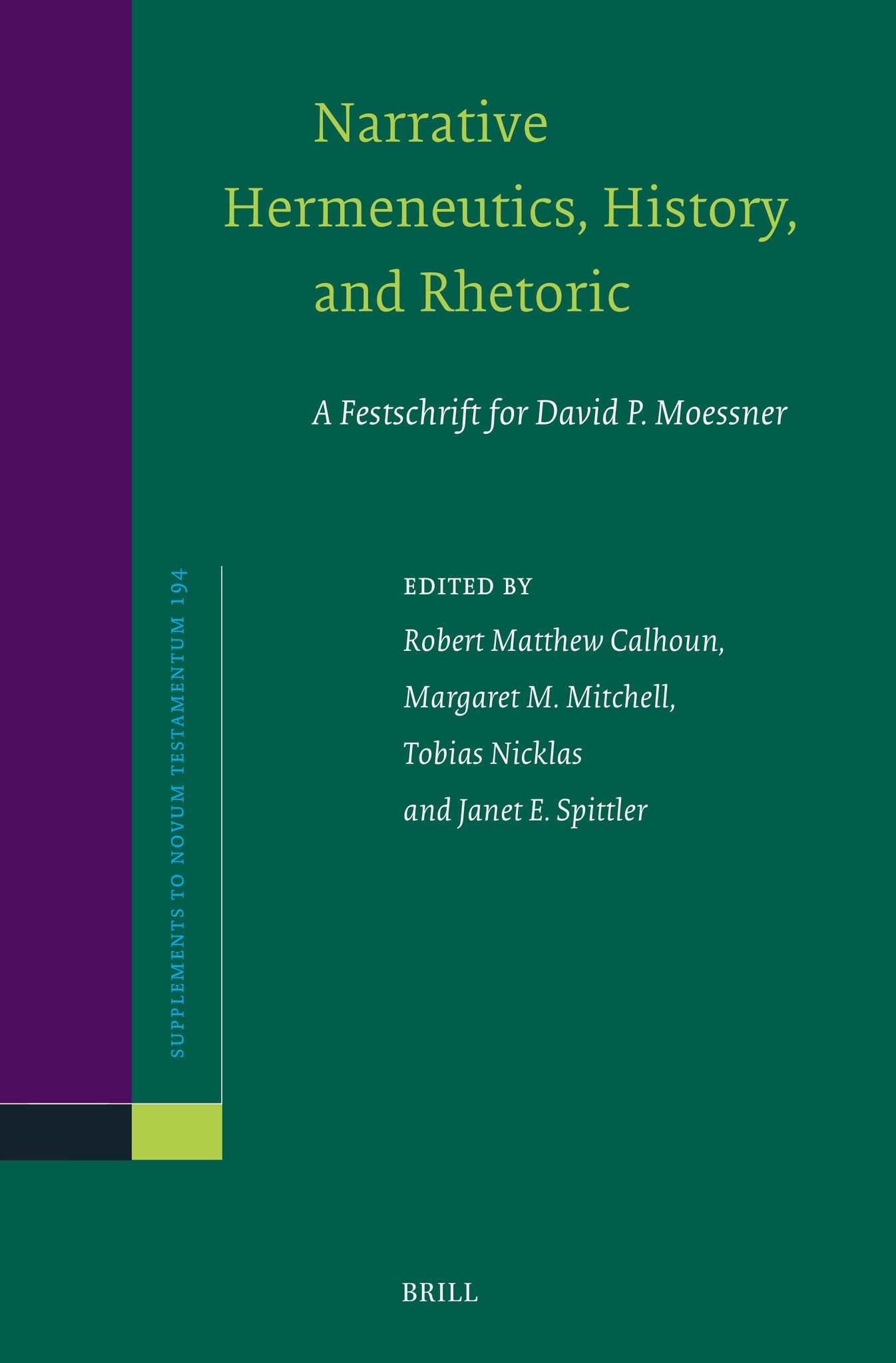 Narrative Hermeneutics, History, and Rhetoric