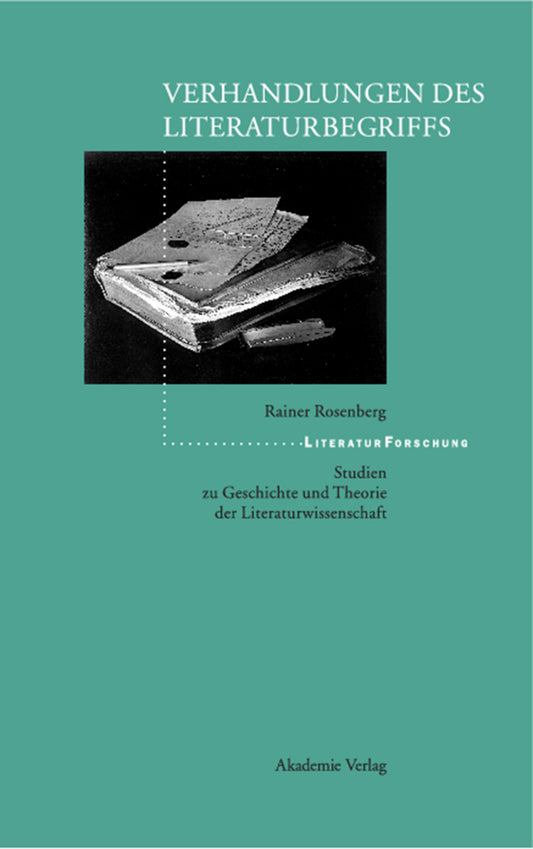 Verhandlungen des Literaturbegriffs