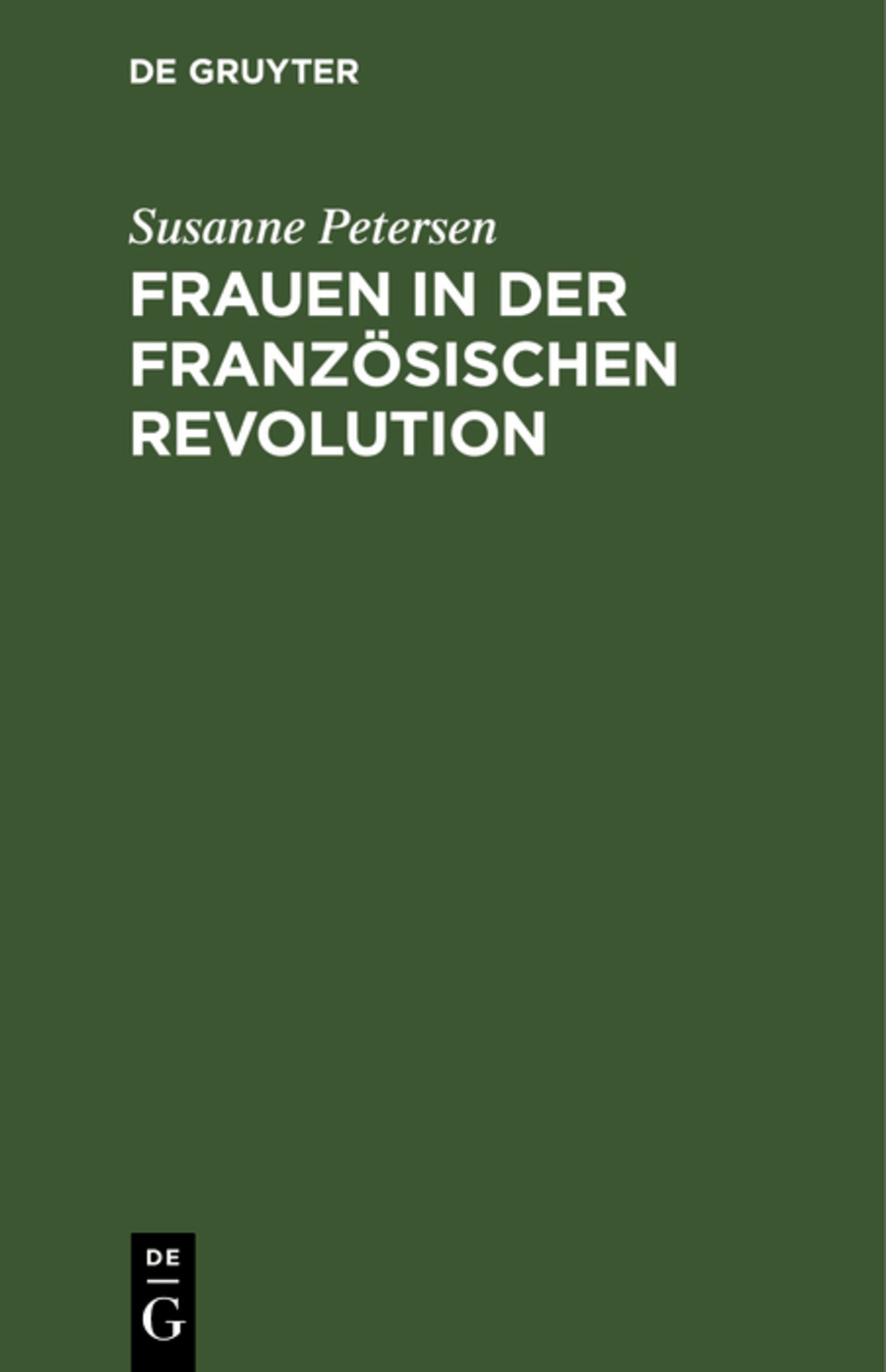 Frauen in der Französischen Revolution