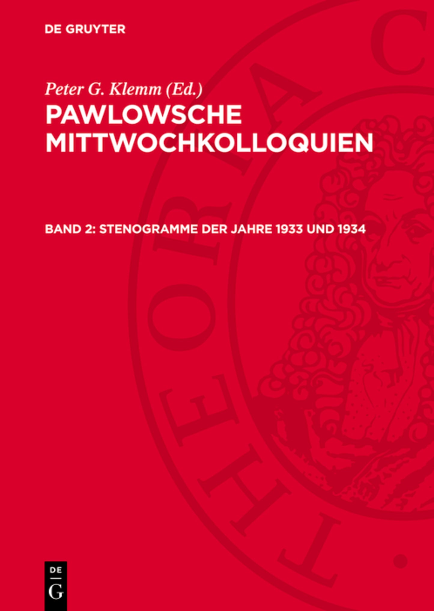 Stenogramme der Jahre 1933 und 1934