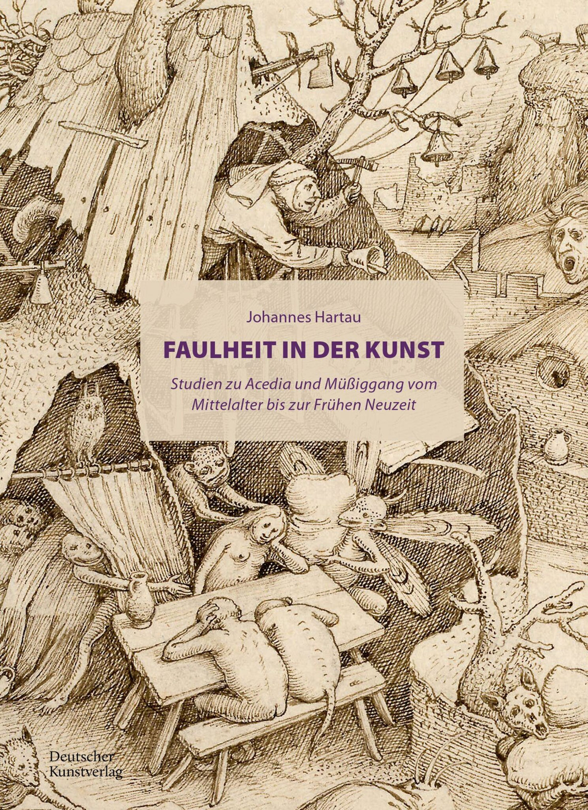Cover image for Faulheit in der Kunst ISBN 9783422801851