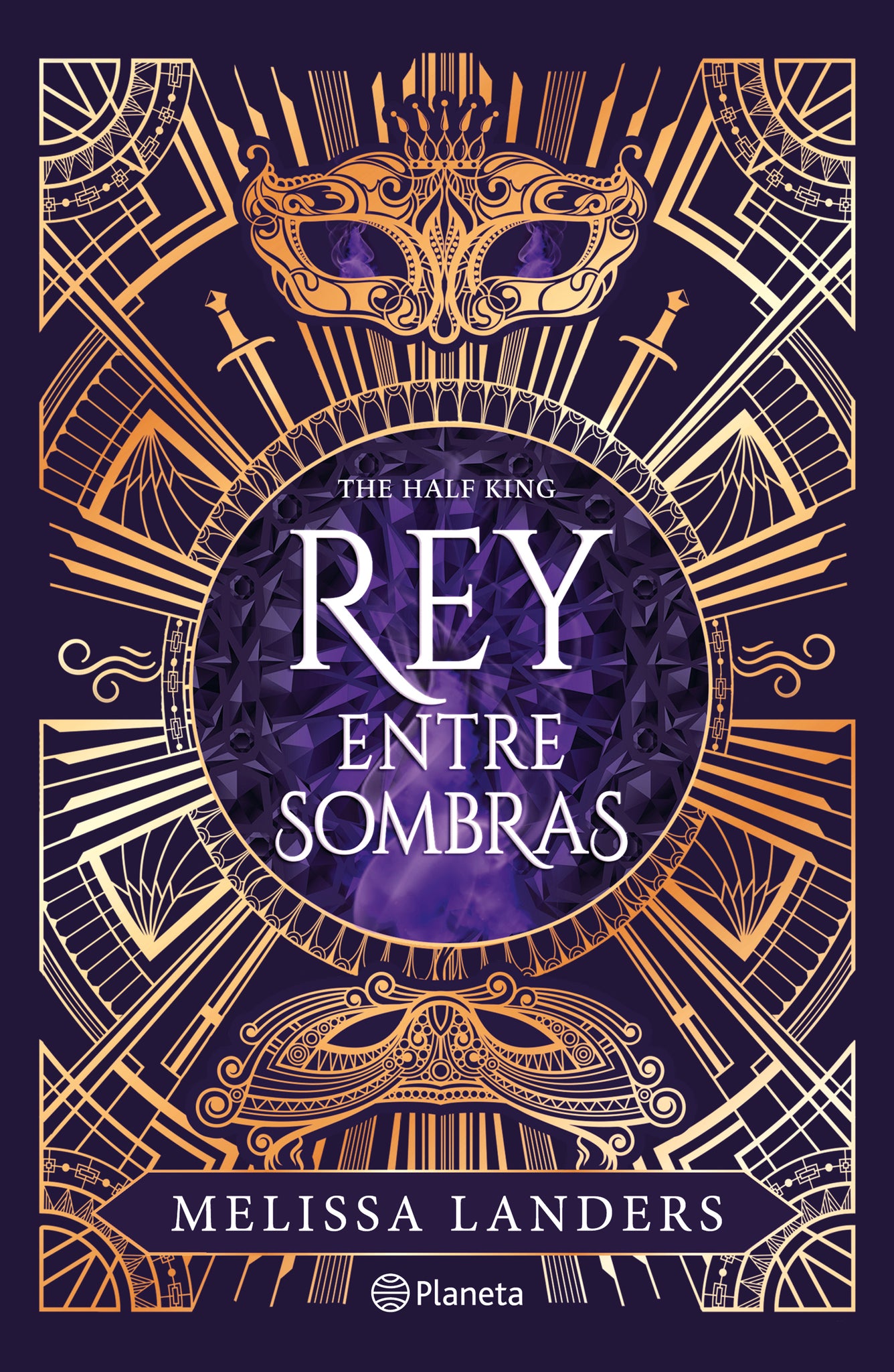 Cover image for Rey entre sombras / The Half King ISBN 9786073924160