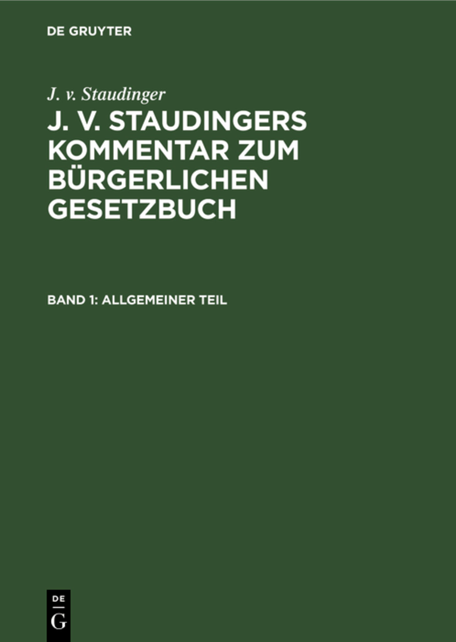 Allgemeiner Teil