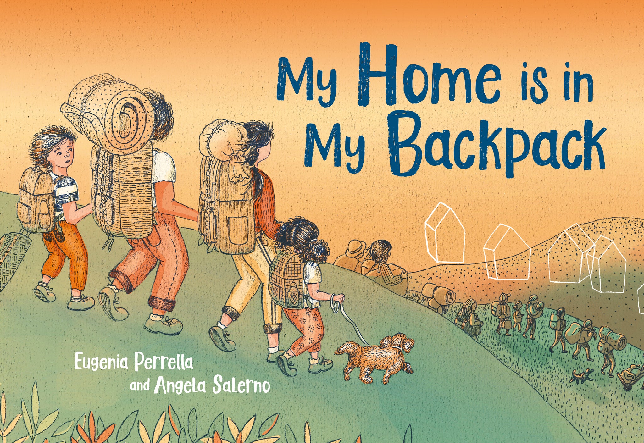 Cover image for My Home Is in My Backpack ISBN 9781782509257