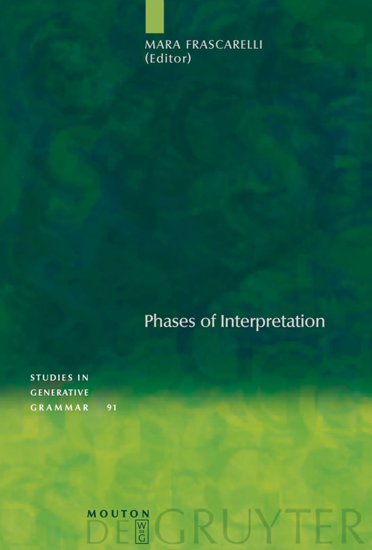Cover image for Phases of Interpretation ISBN 9783110186840