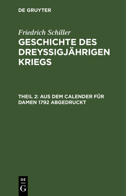 Aus dem Calender für Damen 1792 abgedruckt