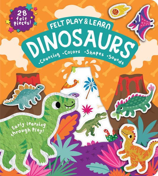 Dinosaurs Touchy-Feely Felt Play & Learn