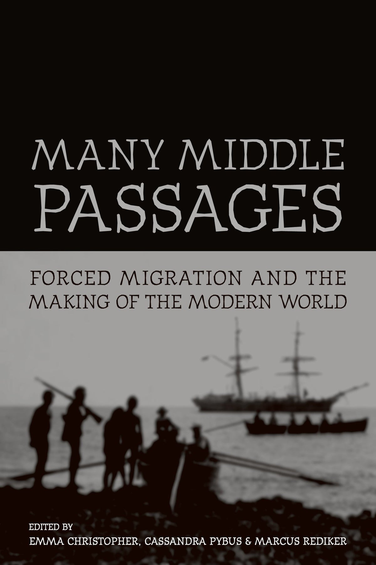 Cover image for Many Middle Passages ISBN 9780520252073