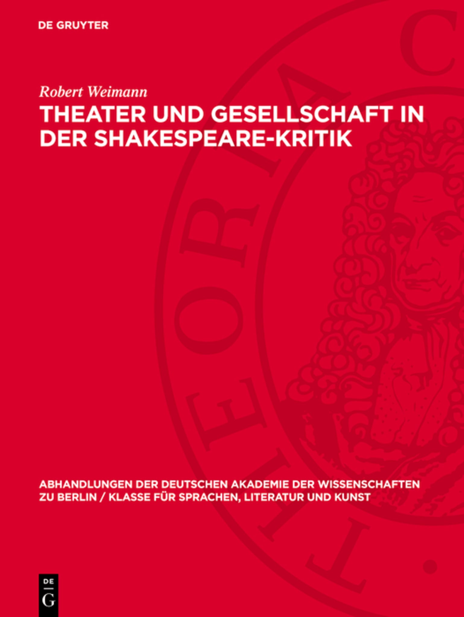 Theater und Gesellschaft in der Shakespeare-Kritik