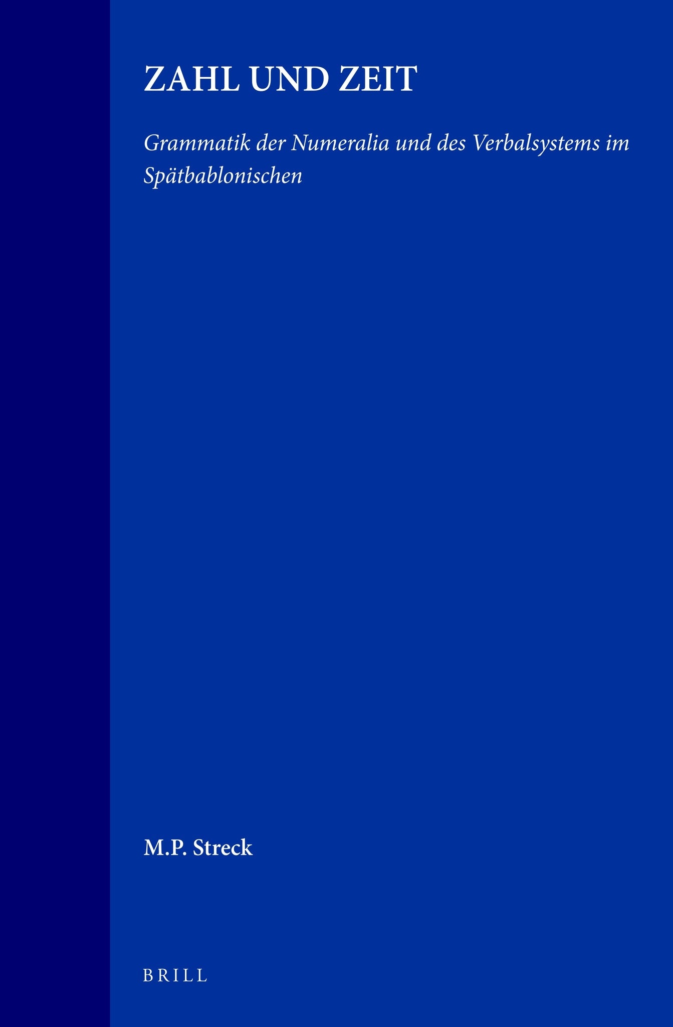 Zahl und Zeit