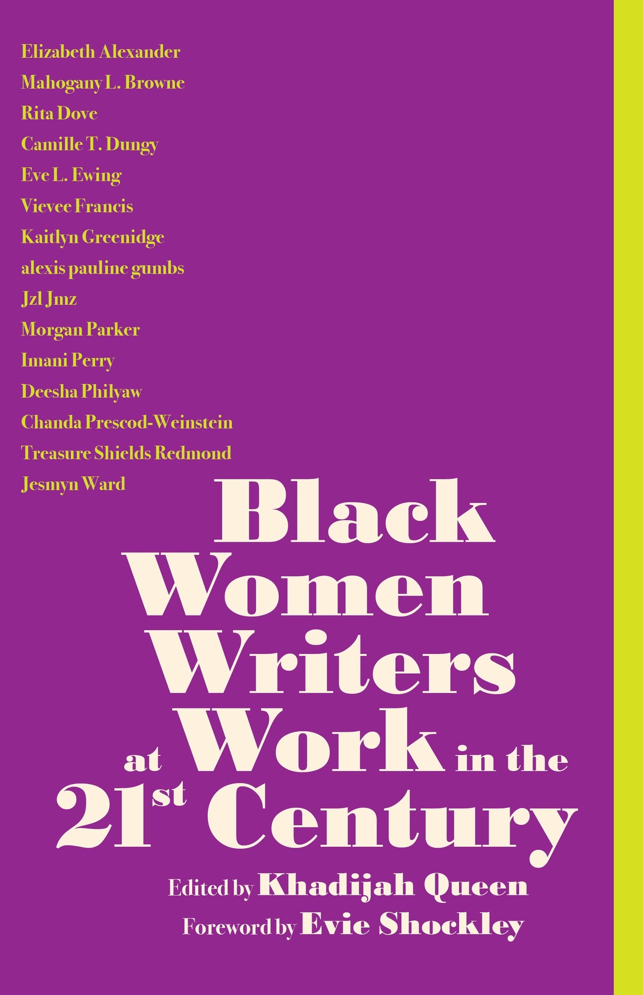 Cover image for Black Women Writers at Work in the 21st Century ISBN 9798888907733