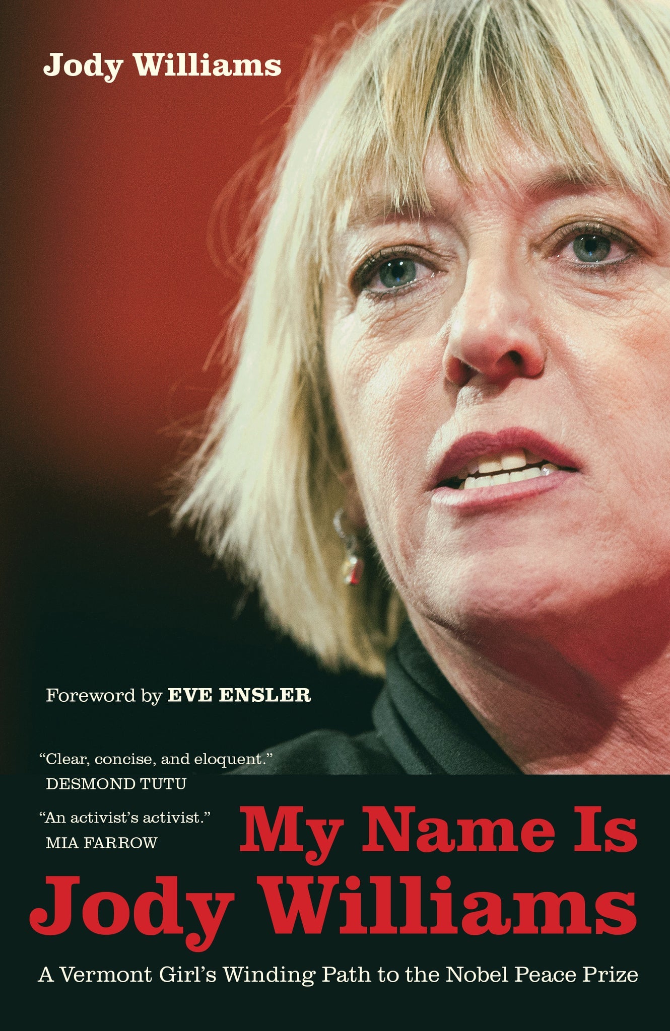 Cover image for My Name Is Jody Williams ISBN 9780520955332
