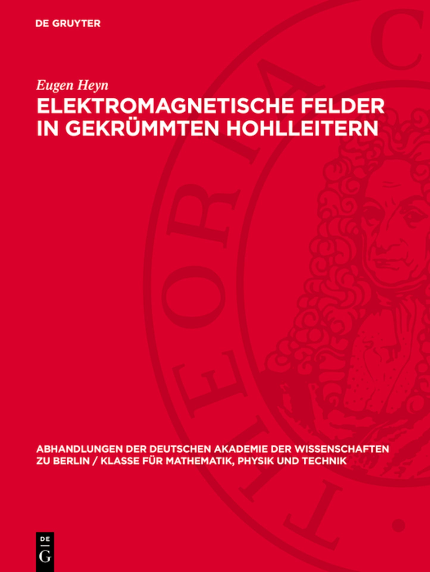 Elektromagnetische Felder in gekrümmten Hohlleitern