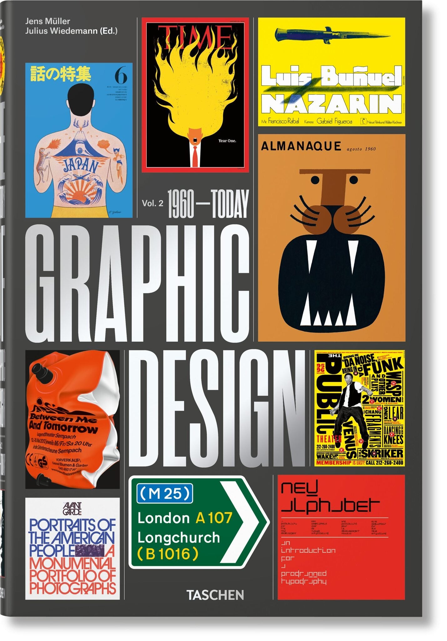 Cover image for La historia del diseño gráfico. Vol. 2. 1960 hasta hoy ISBN 9783836572224