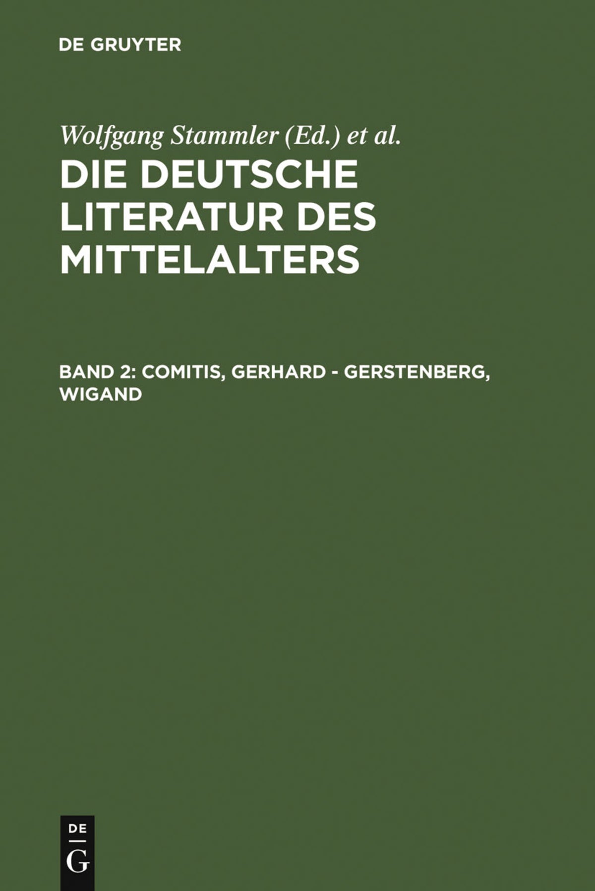 Comitis, Gerhard - Gerstenberg, Wigand