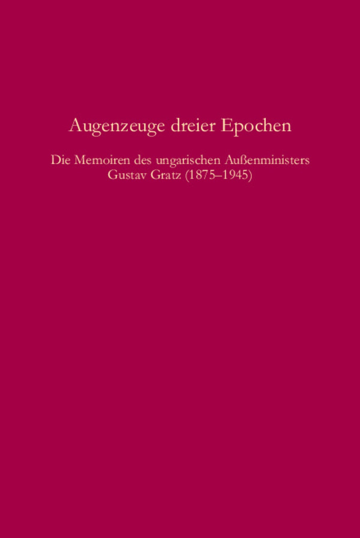 Augenzeuge dreier Epochen