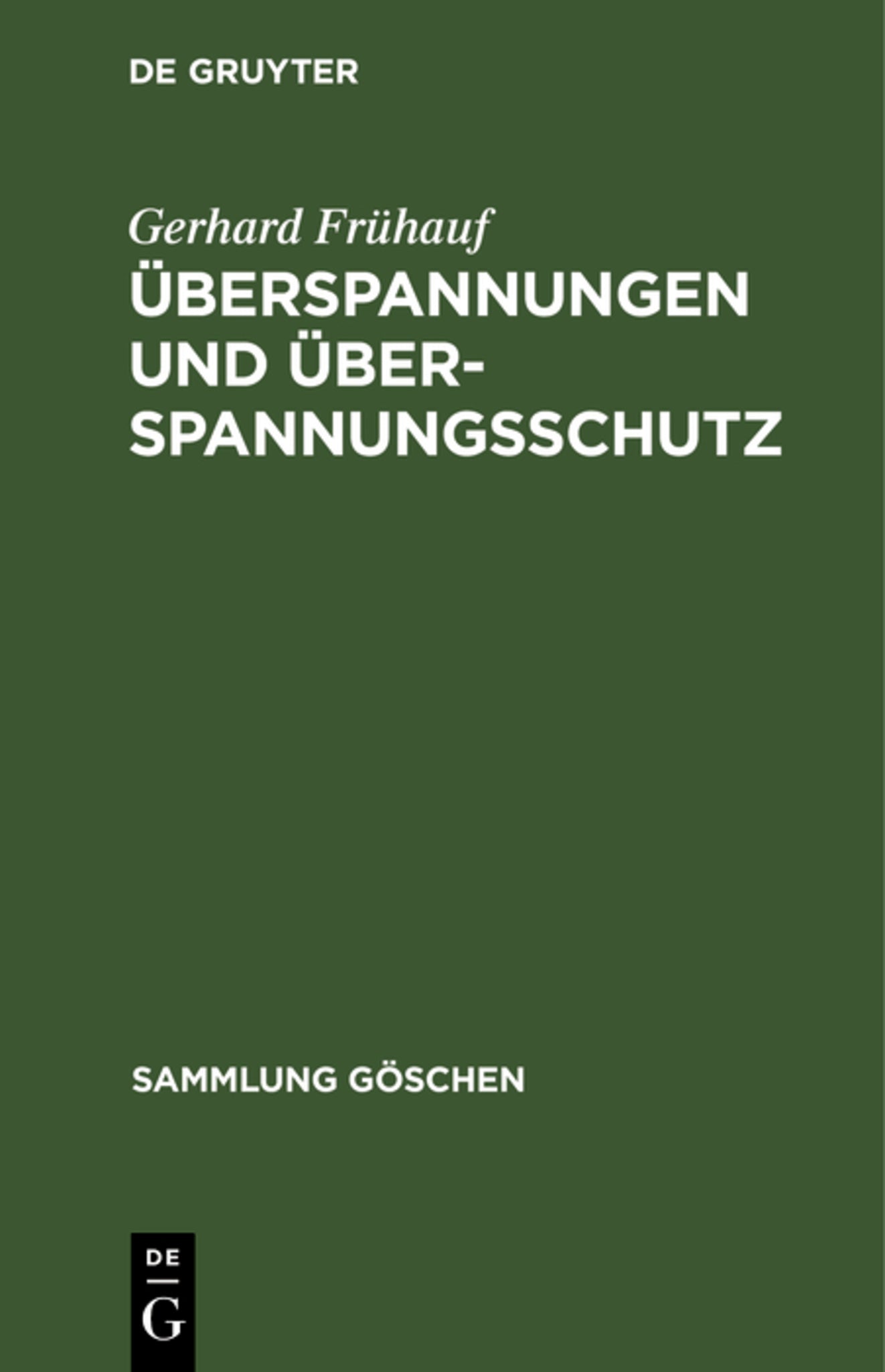 Überspannungen und Überspannungsschutz
