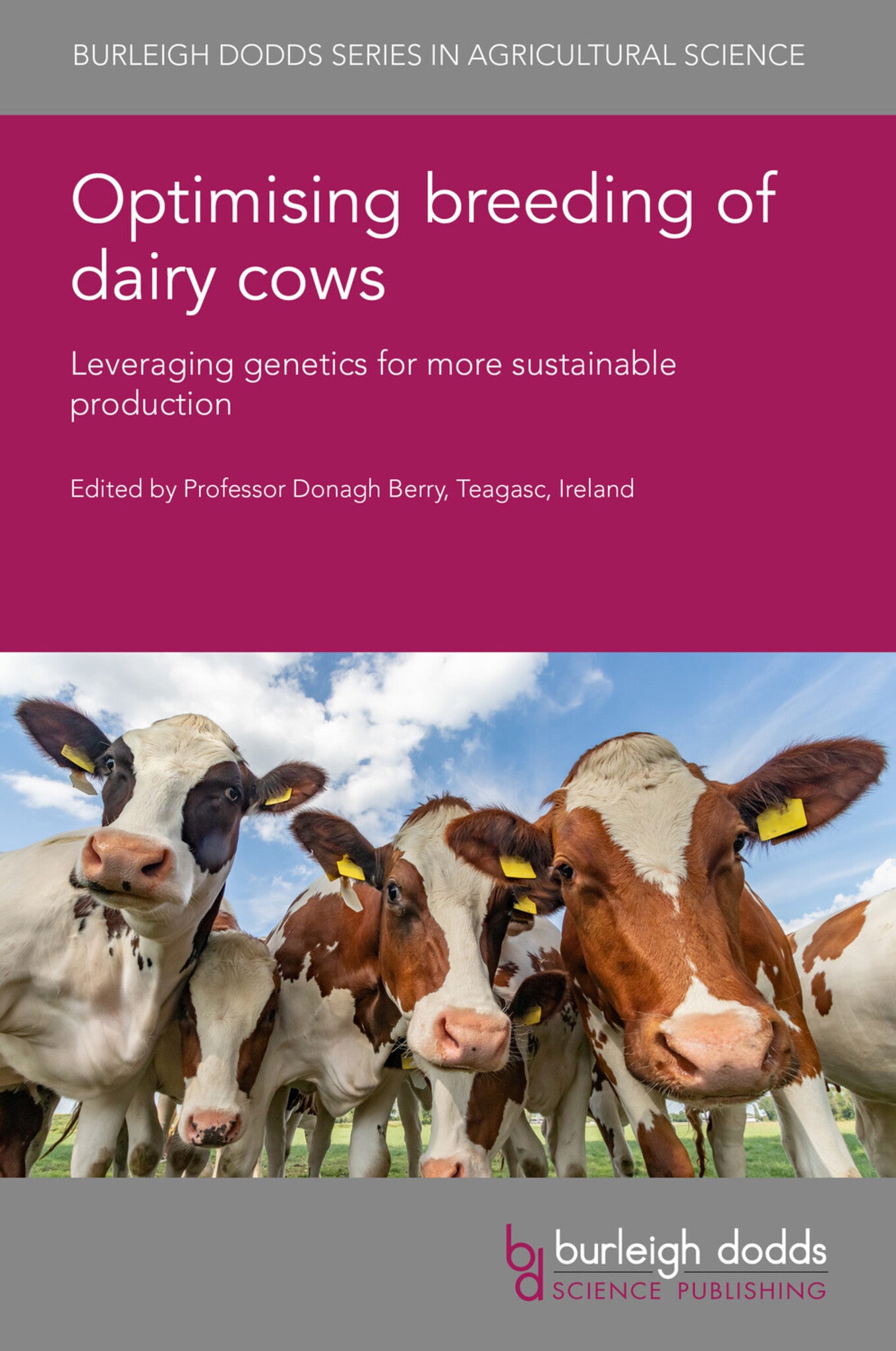 Cover image for Optimising breeding of dairy cows ISBN 9781835453148